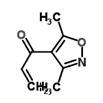 CAS 登录号：653579-56-7， 1-(3,5-二甲基-1,2-恶唑-4-基)-2-丙烯-1-酮