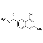 CAS 登录号：654051-82-8， 甲基4-羟基-2-甲基-6-喹啉羧酸酯