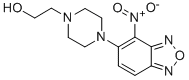 CAS 登录号：65427-77-2， 4-(4-硝基-5-苯并呋咱基)-1-哌嗪乙醇