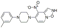 CAS 登录号：65427-82-9， 5-[4-(3-甲基苯基)-1-哌嗪基]-4-硝基苯并呋咱