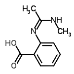 CAS 登录号：65452-95-1， 2-{(Z)-[1-(甲基氨基)亚乙基]氨基}苯甲酸