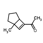 CAS#: 65499-94-7, 1-(1-Methylbicyclo[3.2.0]hept-6-en-6-yl)ethanone