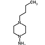 CAS#: 65504-31-6, 4-Butyl-1-piperazinamine