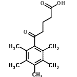 CAS#: 655224-28-5, 5-Oxo-5-(pentamethylphenyl)pentanoic acid