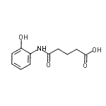CAS 登录号：65599-34-0， 5-[(2-羟基苯基)氨基]-5-氧代戊酸