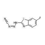 CAS#: 656-48-4, (1Z)-3-(6-Fluoro-1,3-Benzothiazol-2(3H)-Ylidene)-1-Triazene-1-Carbonitrile