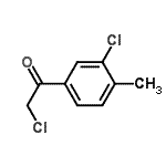 CAS 登录号：65610-02-8， 2-氯-1-(3-氯-4-甲基苯基)乙酮