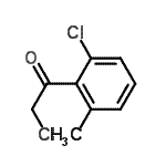 CAS#: 65610-05-1, 2-Chloro-1-(2-chloro-6-methylphenyl)ethanone