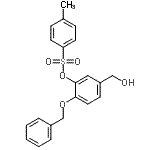 CAS 登录号：65615-21-6， 2-(苄氧基)-5-(羟基甲基)苯基4-甲基苯磺酸酯