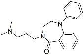 CAS 登录号：65647-12-3， 1,2,3,4-四氢-4-(3-二甲基氨基丙基)-1-苯基-5H-1,4-苯并二氮杂卓-5-酮