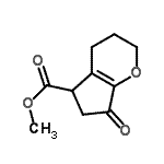 CAS 登录号：656831-07-1， 甲基7-氧代-2,3,4,5,6,7-六氢环戊并[b]吡喃-5-羧酸酯