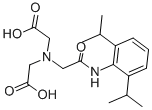 CAS 登录号：65717-97-7， N-(2,6-二异丙基苯基-氨基甲酰甲基)亚胺二乙酸