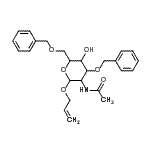 CAS#: 65730-02-1, Allyl 2-acetamido-3,6-di-O-benzyl-2-deoxyhexopyranoside