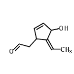 CAS#: 657390-28-8, [(5Z)-5-Ethylidene-4-hydroxy-2-cyclopenten-1-yl]acetaldehyde