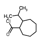 CAS#: 65755-77-3, 2-Isopropylcycloheptanecarbonyl chloride