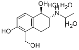 CAS#: 65860-38-0, trans-6-Hydroxy-5-hydroxymethyl-2-isopropylamino-1,2,3,4-tetrahydro-1-naphthalenol Hydrochloride