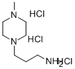 CAS 登录号：65876-28-0， 4-甲基-1-哌嗪丙胺三盐酸盐