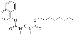 CAS#: 65907-42-8, [[Octyloxycarbonyl(Methyl)Amino]Thio]-N-Methylcarbamic Acid 1-Naphtyl Ester