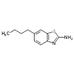 CAS#: 65948-20-1, 6-Butyl-1,3-benzothiazol-2-amine