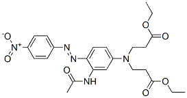 CAS#: 65954-87-2, Ethyl N-[3-(Acetylamino)-4-[(4-Nitrophenyl)Azo]Phenyl]-N-(3-Ethoxy-3-Oxopropyl)-beta-Alaninate