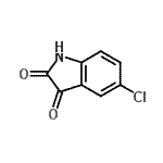 CAS#: 65971-75-7, 5-Chloro-1H-indole-2,3-dione