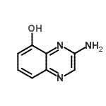 CAS#: 659729-72-3, 3-Amino-5-quinoxalinol