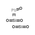 CAS#: 65997-18-4, Dioxosilane - oxo-lambda<sup>2</sup>-plumbane (2:1)