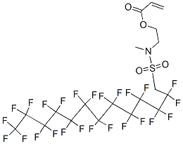 CAS#: 66008-67-1, 2-(N-(1,1-Dihydroperfluorotridecylsulfonyl)-N-methylamino)ethyl acrylate