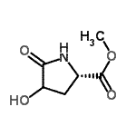 CAS#: 660397-17-1, Methyl 4-hydroxy-5-oxo-L-prolinate