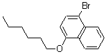 CAS#: 66052-08-2, 1-Bromo-4-(Hexyloxy)-Naphthalene