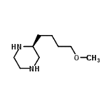 CAS#: 660862-73-7, (2S)-2-(4-Methoxybutyl)piperazine