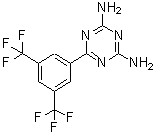CAS#: 66088-50-4, 6-[3,5-bis(trifluoromethyl)phenyl]-1,3,5-triazine-2,4-diamine