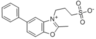 CAS#: 66142-15-2, 2-Methyl-5-Phenyl-3-(3-Sulfopropyl)Benzoxazolium Hydroxide, Inner Salt