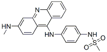 CAS 登录号：66147-73-7， N-[4-[3-(甲基氨基)-9-吖啶基氨基]苯基]甲烷磺酰胺