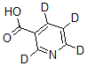 CAS#: 66148-15-0, 3-Pyridine-2,4,5,6-D4-carboxylic Acid