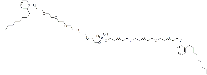 CAS#: 66172-79-0, Bis[17-(Nonylphenoxy)-3,6,9,12,15-Pentaoxaheptadecan-1-Yl] Hydrogen Phosphate