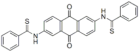 CAS#: 66214-56-0, N,N'-(9,10-Dihydro-9,10-Dioxo-2,6-Anthracenediyl)Bisbenzenecarbothioamide