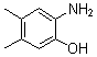 CAS 登录号：6623-41-2， 2-氨基-4,5-二甲基-苯酚