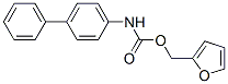 CAS 登录号：6624-95-9， 2-呋喃甲基 N-(4-苯基苯基)氨基甲酸酯