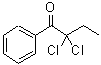 CAS#: 66255-85-4, 2,2-Dichloro-1-phenyl-1-butanone