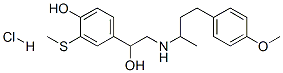 CAS#: 66264-96-8, 4-Hydroxy-alpha-[[[3-(4-Methoxyphenyl)-1-Methylpropyl]Amino]Methyl]-3-(Methylthio)Benzyl Alcohol Hydrochloride