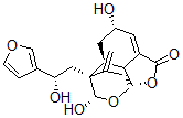 CAS#: 66302-50-9, (1R,10aR)-7-[(S)-2-(3-Furyl)-2-Hydroxyethyl]-6,6abeta,7,8-Tetrahydro-5beta,8alpha-Dihydroxy-11-Methylene-1beta,7beta-Ethanofuro[3,4-I][2]Benzopyran-3(5H)-One