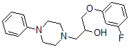 CAS#: 66307-48-0, alpha-[(3-Fluorophenoxy)Methyl]-4-Phenyl-1-Piperazineethanol