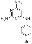 CAS 登录号：6633-66-5， N4-(4-溴苯基)嘧啶-2,4,6-三胺
