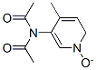 CAS#: 6635-93-4, N-Acetyl-N-(4-Methyl-1-Oxido-Pyridin-3-Yl)Acetamide