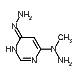 CAS#: 663909-90-8, 4-Hydrazino-6-(1-methylhydrazino)pyrimidine