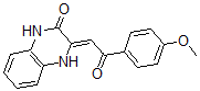 CAS#: 66394-50-1, 3,4-Dihydro-3-[2-(4-Methoxyphenyl)-2-Oxoethylidene]-2(1H)-Quinoxalinone