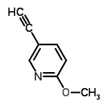 CAS#: 663955-59-7, 5-Ethynyl-2-methoxypyridine