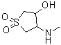 CAS 登录号：66419-61-2， 4-(甲基氨基)四氢-3-噻吩醇 1,1-二氧化物
