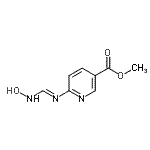 CAS#: 664305-43-5, Methyl 6-{(E)-[(hydroxyamino)methylene]amino}nicotinate
